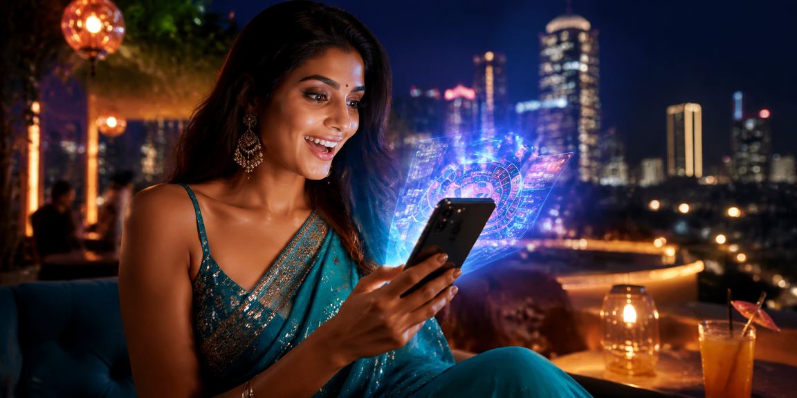 Bangalore MG Road night view with casino and gaming atmosphere